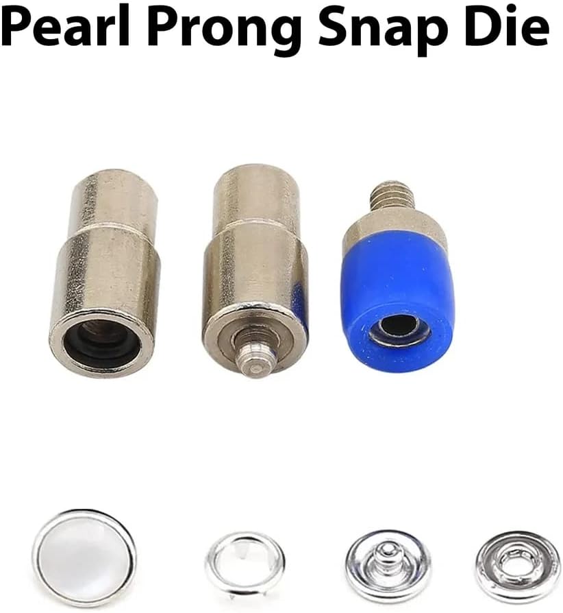 9.5 mm Perforated Cap Pearl Snap Button Dies for Hand Pressing Machine