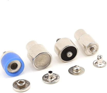 15 mm Round Metal Snap Fastener Button Die Set for Manual Press Machines