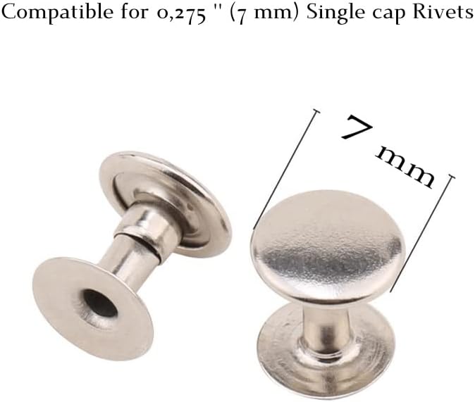 7 mm Single Cap Rivet Dies for Manual Hand Press Machine