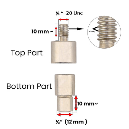 10 mm,12.5 mm and 15 mm Round Metal Snap Button Fasteners Dies Set